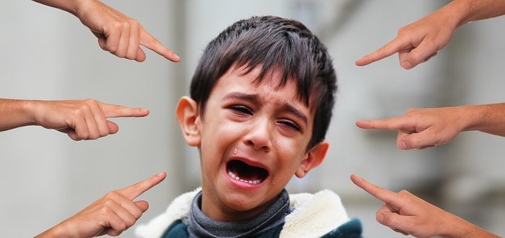 A Child's Tears Amidst Accusations